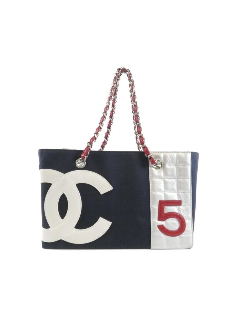 Chanel Bag Handbag Navy